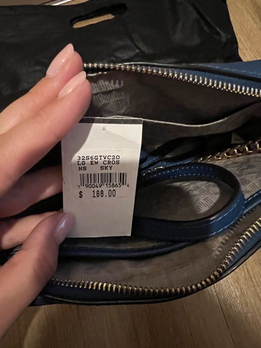 Дамски чанти италианска естествена кожа и Michael Kors