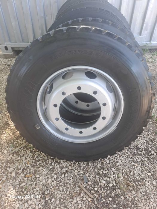 джанти 22.5 х 9.00 и гуми за камион 385/65/22,5 - 215/75 R 17.5
