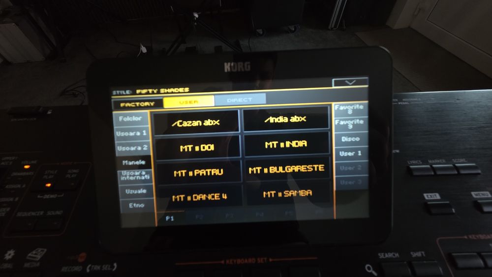 Vand Korg pa4x 76 cu SET