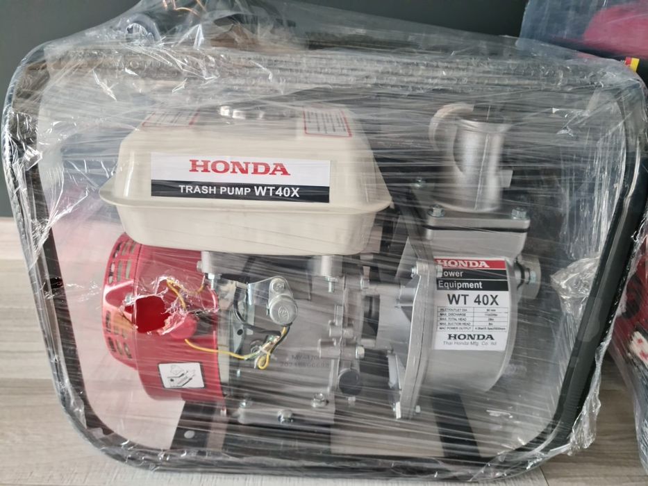 Motopompa apa murdara Honda WT 40X noua. 6,5 HP, benzina, 3toli