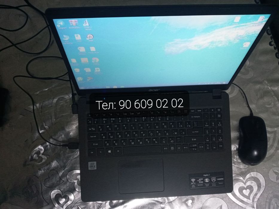 Ecer ноутбук сотилади, холати янгидек