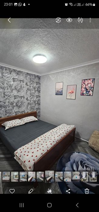 2- х комнатная квартира , посуточно