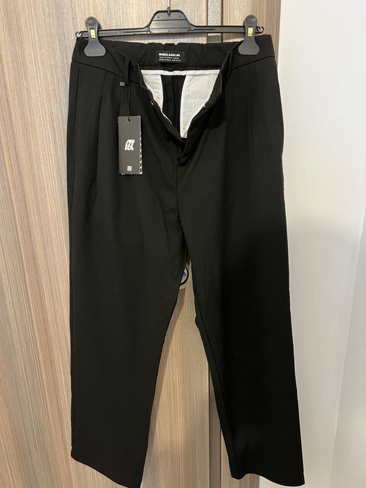 Pantaloni negri barbati Abluka
