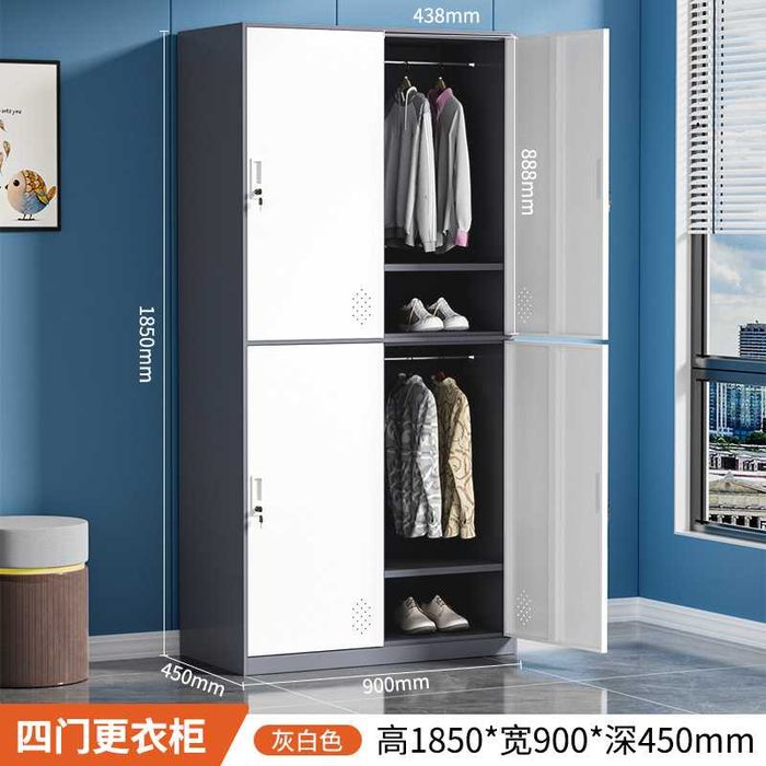 Kiyimlar uchun locker / oson ochiladigan, shamollatish teshikli shkaf