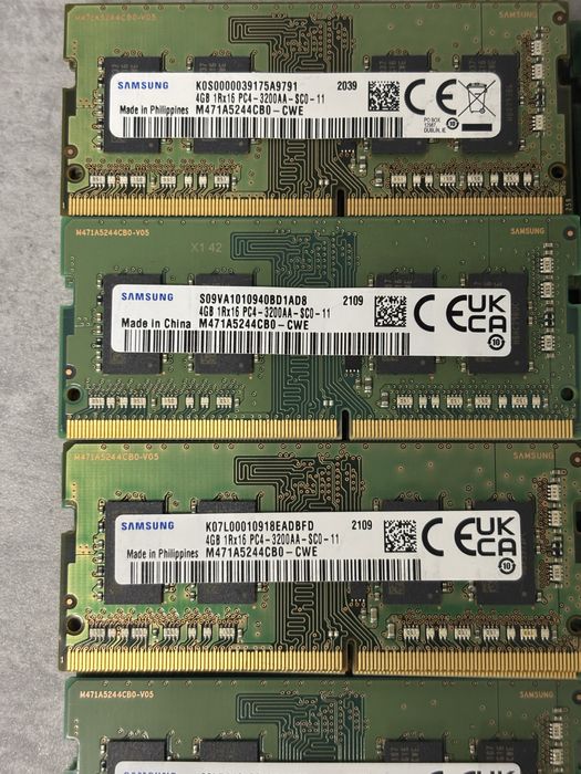 4GB DDR4 3200MHz RAM за лаптоп (SO-DIMM)