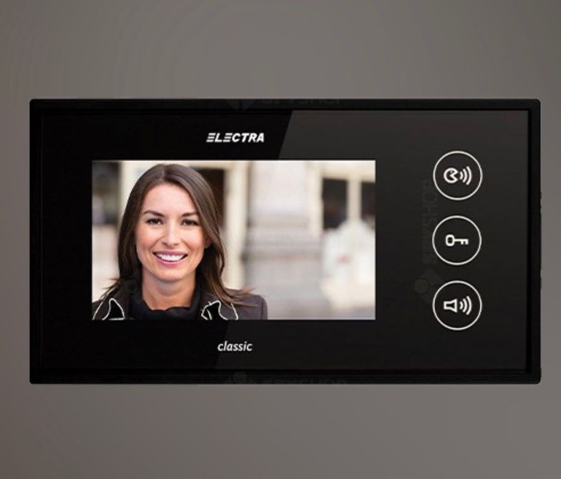 Post videointerfon interior Electra MCS.47N, 4.3 inch, color, 4 fire