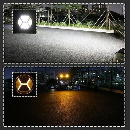 LED халоген с вградени мигачи, подходящ за трактор, бус, атв, камиони