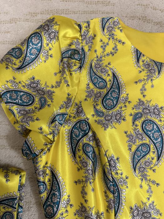 Zara плате и Платье атласное французкая длина