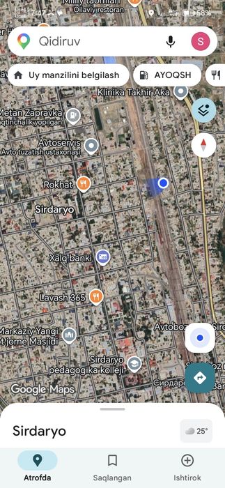 Sirdaryo shaxrida uy sotladi
