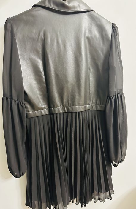 Страхотна дамска рокля кожа и солей ТОП