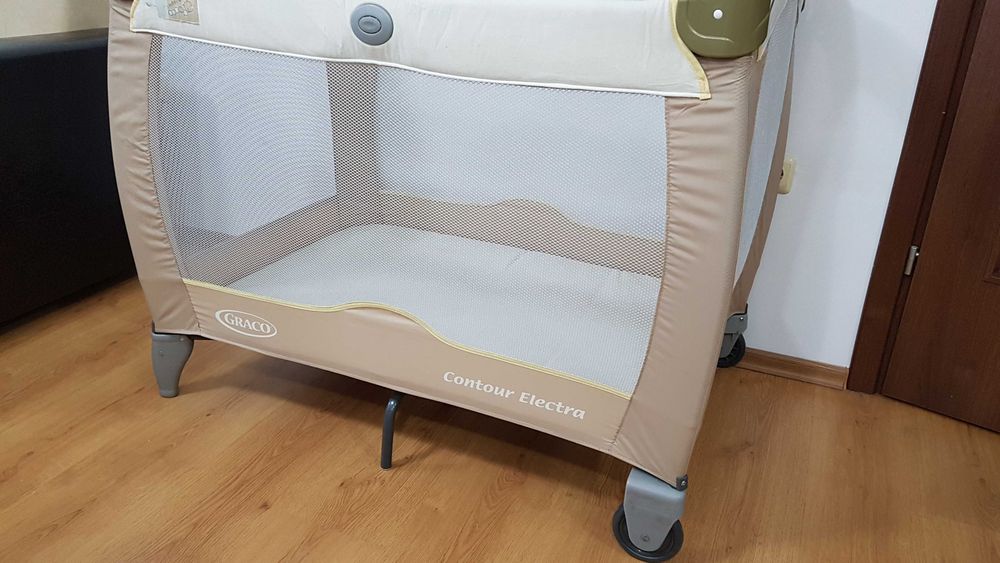 Детска кошара "Graco - Contour Electra". до прибл. 3 години (до 15 кг)