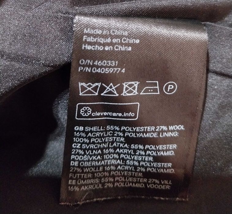 Palton cu fermoar H&M