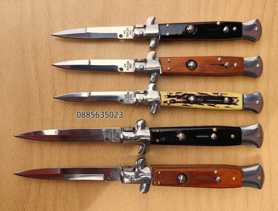 Автоматичен сгъваем нож  / Stiletto / - 24,5 см