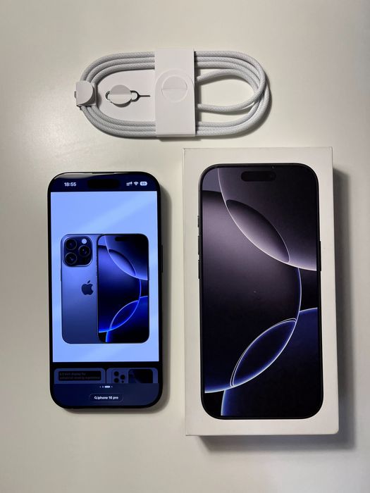 iPhone 16 Pro 256GB Black Titanium