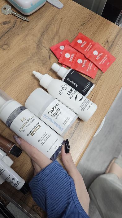 Рабочее оборудование для мастера по бровям