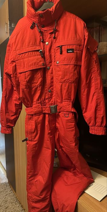 Combinezon Sky Kylli roșu,original,costum iarnă