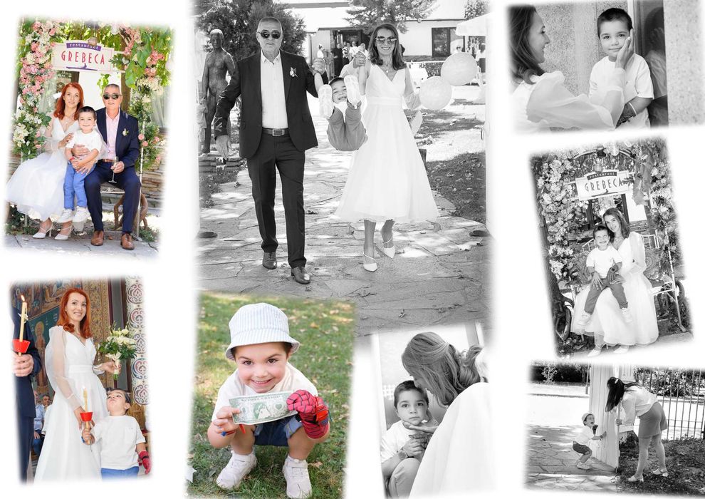 Фотограф за детски рожден ден, кръщене, сватба