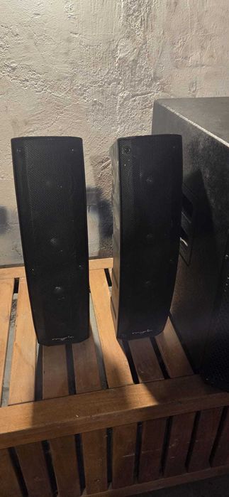 Sistem audio MYRIA MY2617, 300W RMS, Bluetooth, USB, FM, negru
