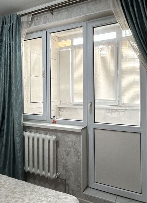 Пластиковые окны и дверь