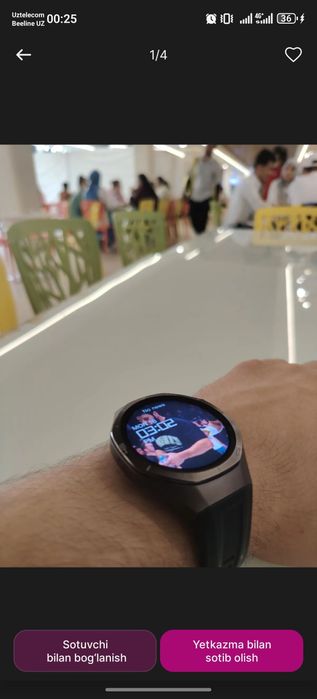 Smart watch 50$ mazza qiliip ishlatasla