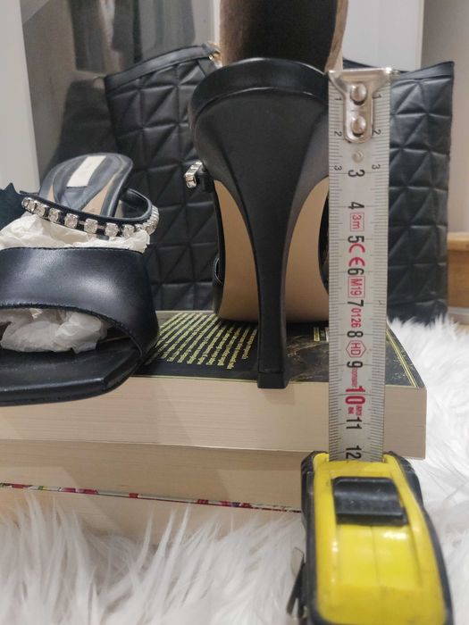 Нови Кожени чехли H&M, еспадрили Dorothy Perkins