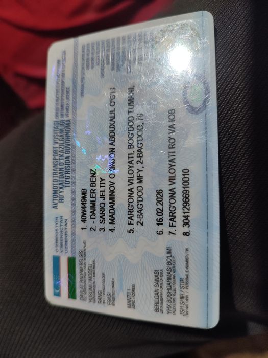 Mers 609 D moʻdel gegant raboʻchi xolat