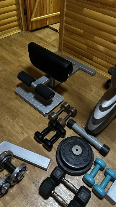 Гантели штангы  в отличном состояний
