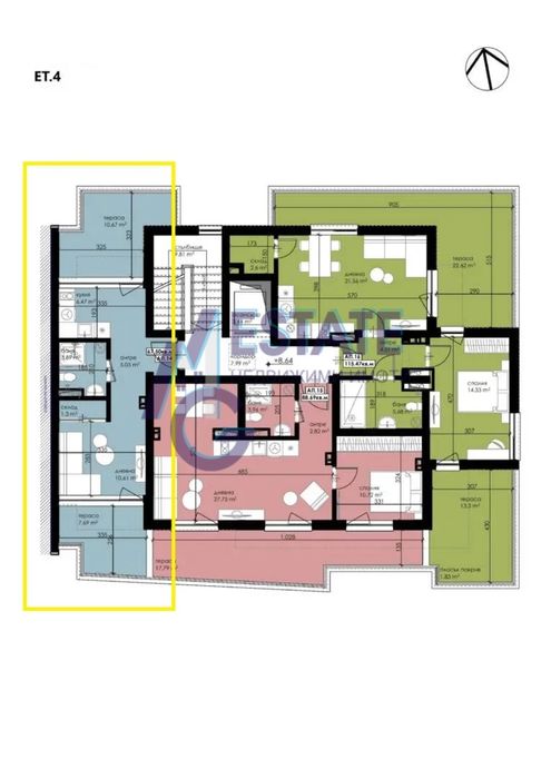 Продава се Едностаен апартамент в Созопол - 68 кв.м за 1292 €/кв.м - Снимка #1