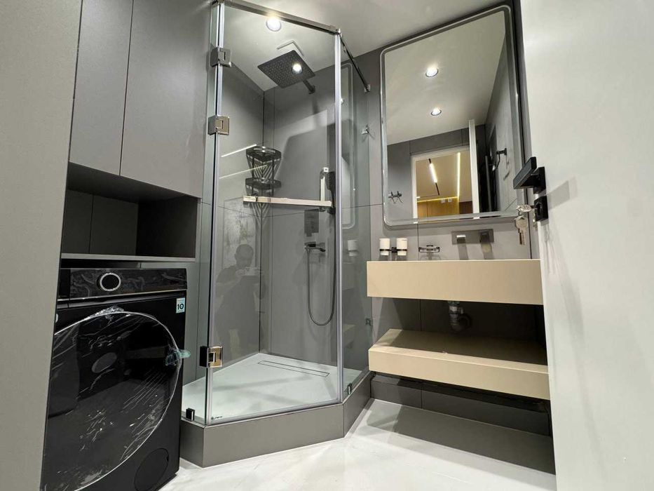 ЖК Саламатина, 104 м², 4 комнаты, ремонт, мебель