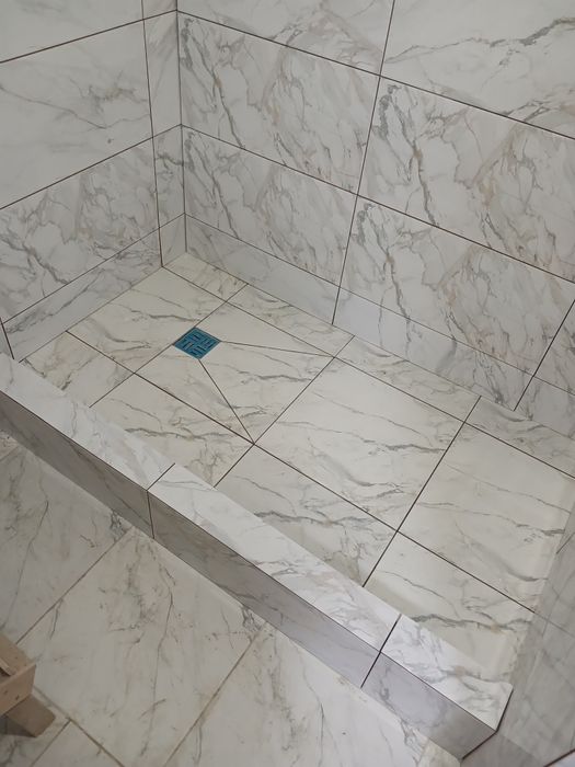 Отделка кафель ламинат