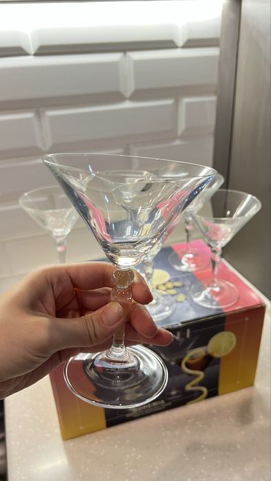 Бокалы для мартини, Bohemia Crystal (Чехия)