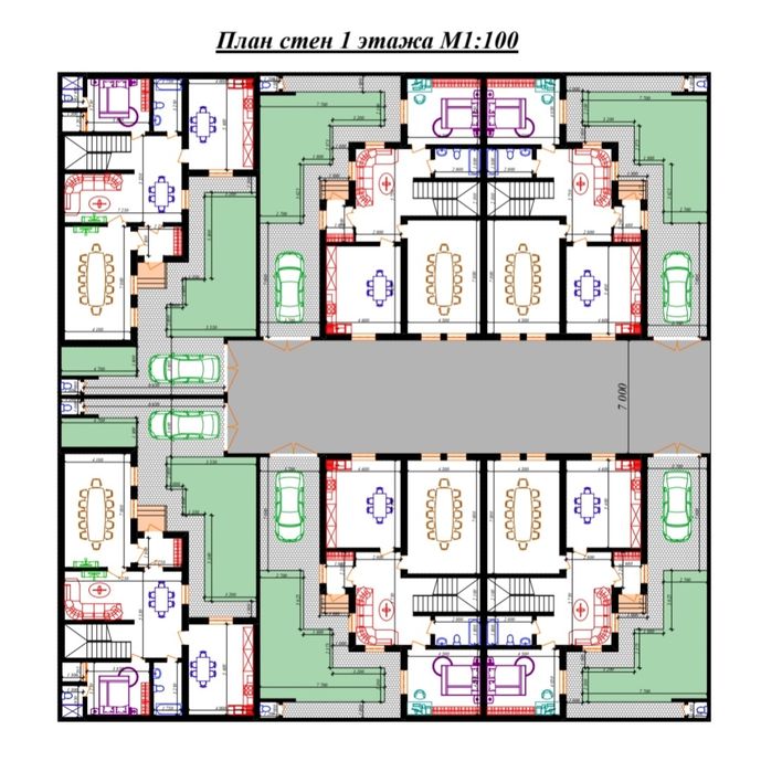 М.Улугбекский р-н! Про-ся 2,4-соток евродом хайтек 7-комнат