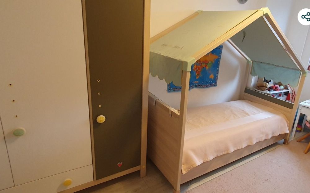 Sifonier copii CILEK - colecția Montessori (parte din set cu pat și saltea)