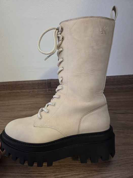 Боти Calvin Klein Jeans Flatform Lace Up Boot MG NB