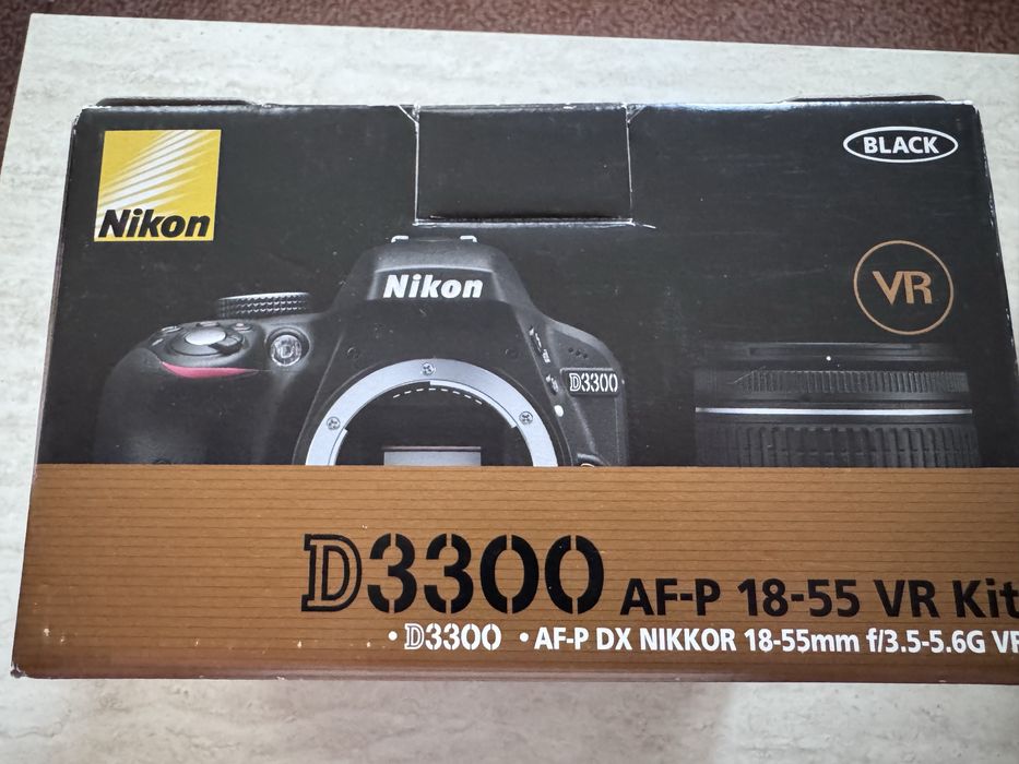 Фотоапарат Nikon D3300 + китов обектив 18-55mm