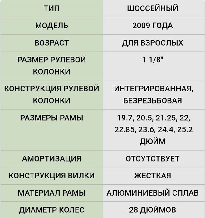 Шоссейный Велосипед TREK хорошем
