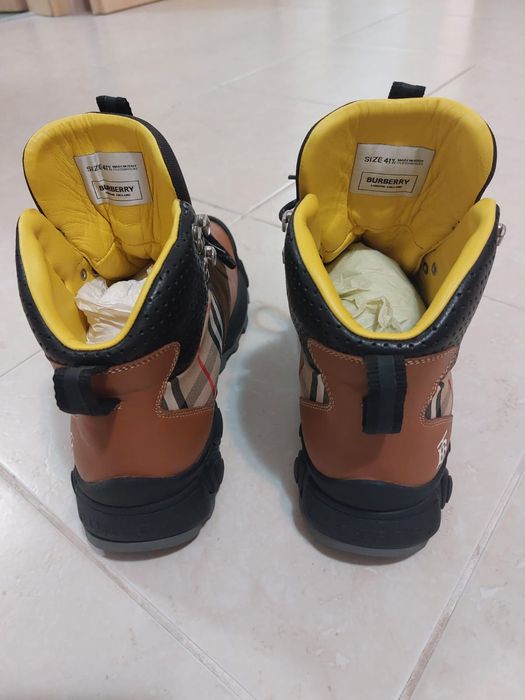 Ghete barbati Burberry noi