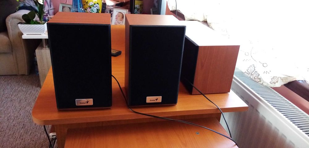 Sistem Audio Genius 5.1 SW-HF 5005 Home Theater, 150W RMS, cherry