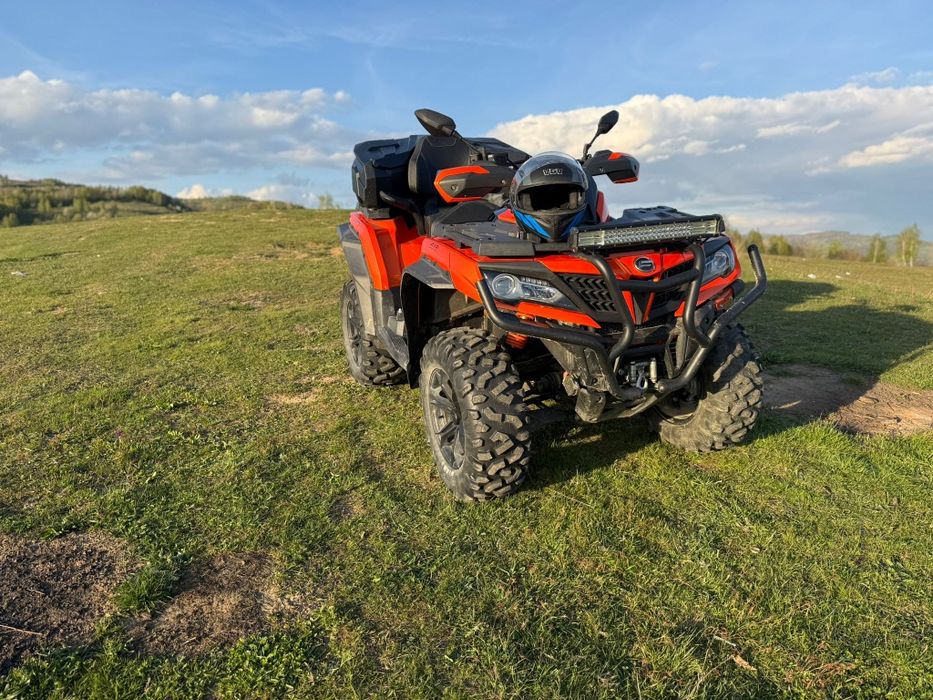 Atv cf moto 1000 overland 2022 Euro 5 nr.negru încălzire șah mânere ledbar/bulbar nr tel detalii 0761352972