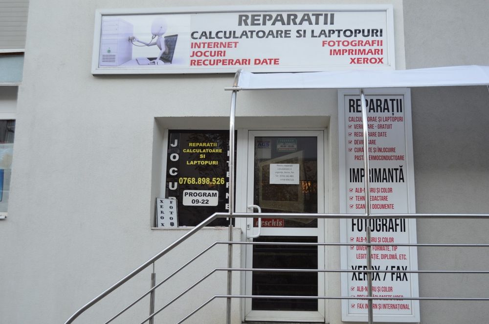 Reparatii laptopuri si calculatoare
