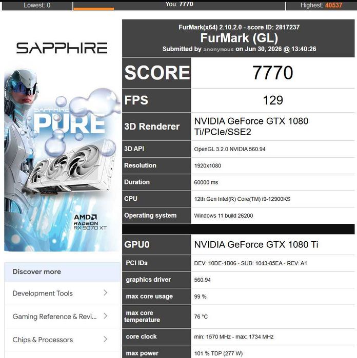 GTX Geforce 1080 Ti