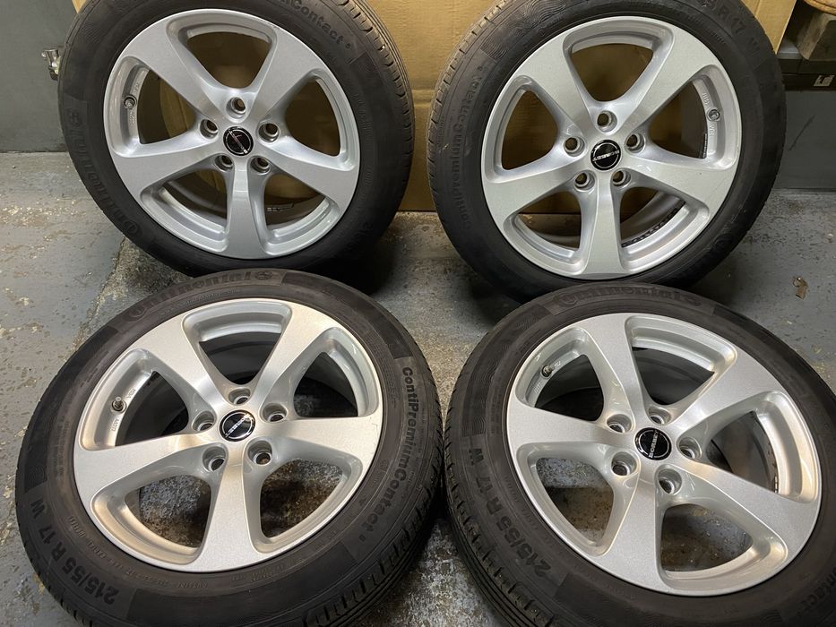 Jante '17 roti vara BMW S3 / S4 / X1 215/55R17 Pirelli P7
