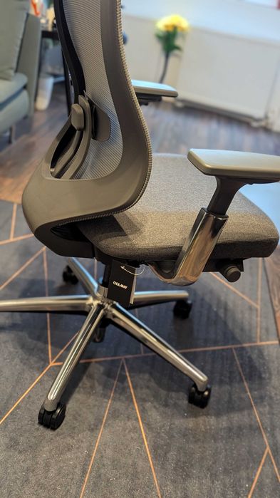 Scaun ergonomic Colamy Atlas gri inchis, Nou la cutie