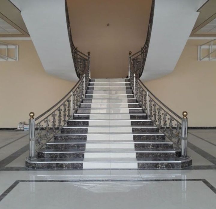 Перила из нержавейки стали .