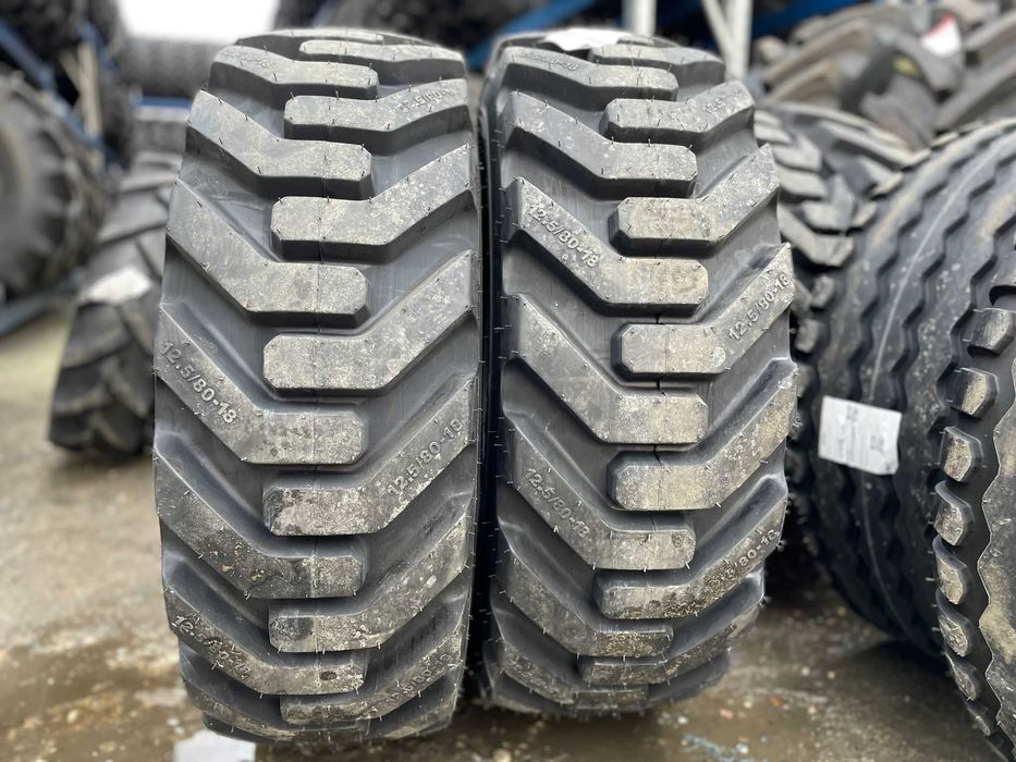 OZKA Cauciucuri noi de excavator cu garantie 14pr livrare 12.5/80-18