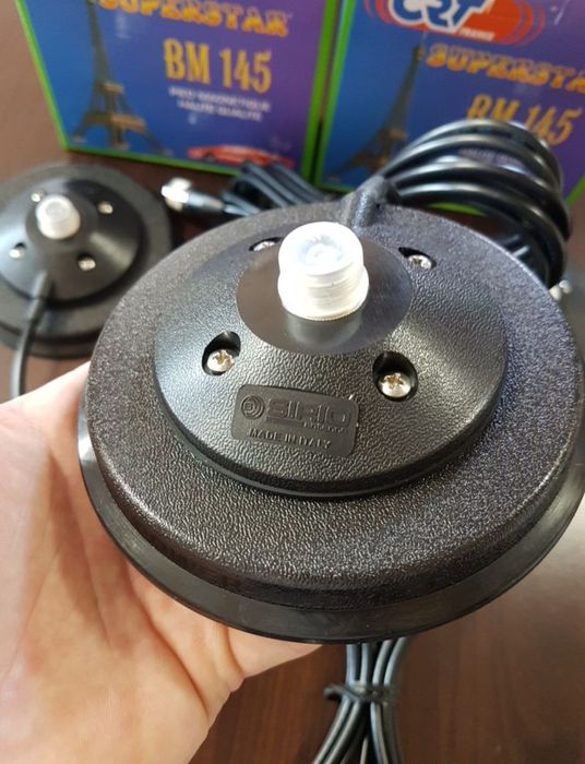 Antena radio CB - Sirio Megawatt 3000/4000 PL Silver (noua/garantie)