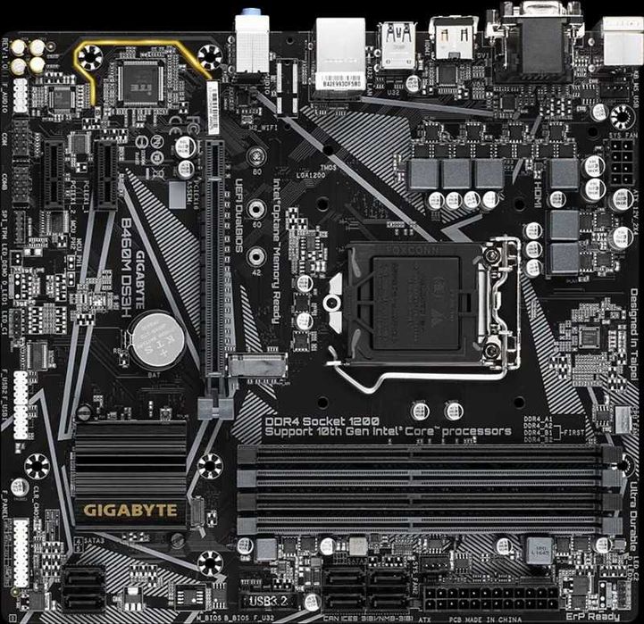 Комплект Материнская плата B460M и процессор i5-10400