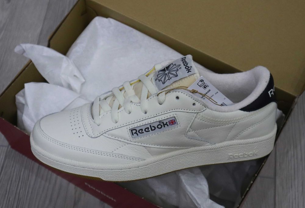 Мужские кроссовки Reebok Club C 85 оригинал, new US 10, US 10.5