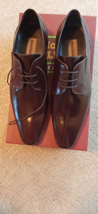 LOT Pantofi bărbați,sub gleznă,la gleznă,integral piele naturală maro