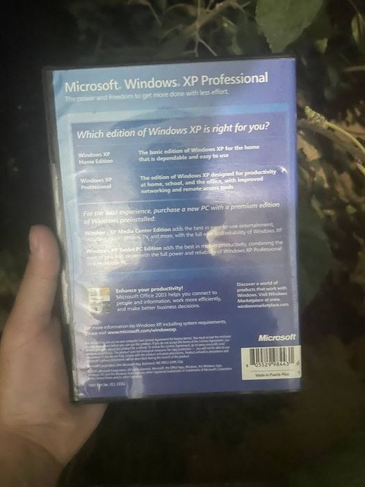 Windows xp pro лицензия